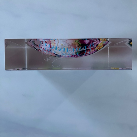 New Ashley Longshore Acrylic Trinket Tray "I Do Not Cook, I Do Not Clean" 6" Sq - Picture 3 of 6